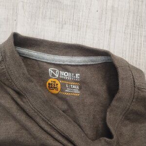 Noble Outfitters Work Short Sleeve Shirt Mens L Talk Full Flexx Pocket Casual